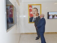 Prezident İlham Əliyev Xətai Rayon İcra Hakimiyyətinin binasında aparılan yenidənqurma işləri ilə tanış olub (FOTO)