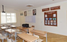 Президент Азербайджана ознакомился со зданием бакинской школы № 46 после капремонта и реконструкции (ФОТО)