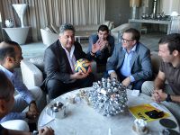 Azad Rəhimov Dünya Çimərlik Futbolu Təşkilatının vitse-prezidenti ilə görüşüb (FOTO)