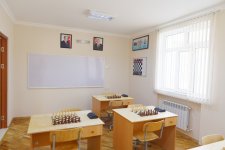 Azerbaijani president reviews school No. 54 in Baku after major overhaul