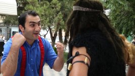 Международный день смеха с азербайджанскими актерами (ВИДЕО-ФОТО)