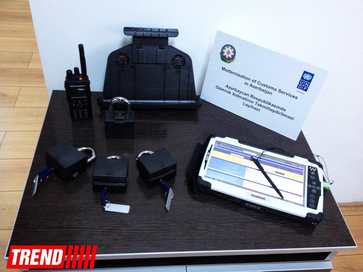 UNDP, Azerbaijani State Customs Committee sign memorandum (PHOTO) - Gallery Image