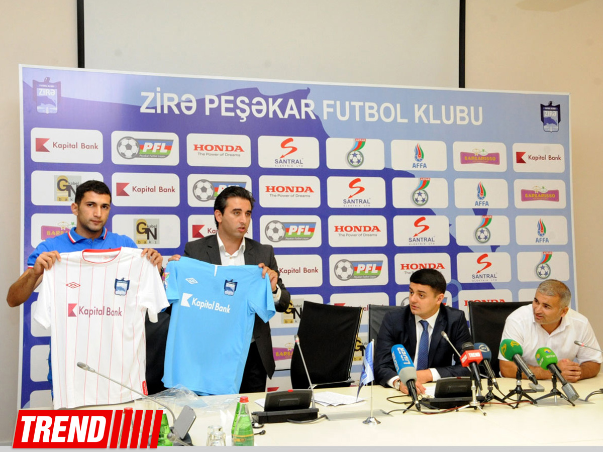 В Баку прошла презентация нового профессионального футбольного клуба "Зиря" (ФОТО)