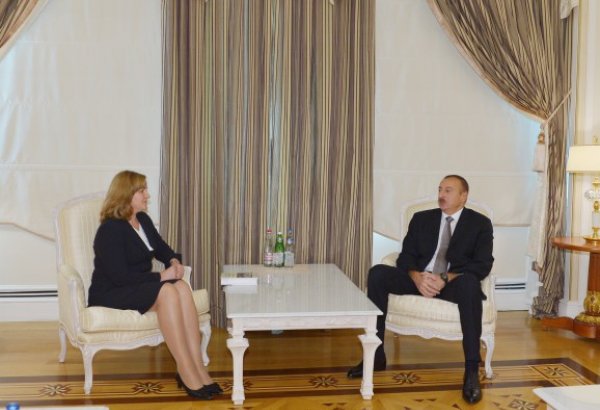Президент Азербайджана принял вице-премьера Молдовы