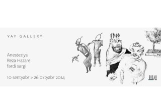 В галерее "YAY" будет представлена персональная выставка афганского художника Резы Хазаре "Анестезия"