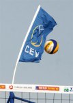 В Баку стартовал чемпионат Европы по пляжному волейболу (ФОТО)