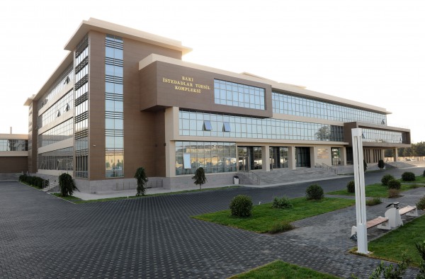 Azerbaijani president observes new office building of Baku Talents Education Complex