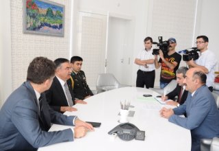 Əbülfəs Qarayev Türkiyənin milli müdafiə naziri ilə görüşüb (FOTO)