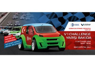 Entry to V1 Challenge Azerbaijan competitions to be by invitation