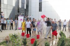 Руководство "Azerfon" присоединилось к кампании "Ice Bucket Challenge" (ФОТО)