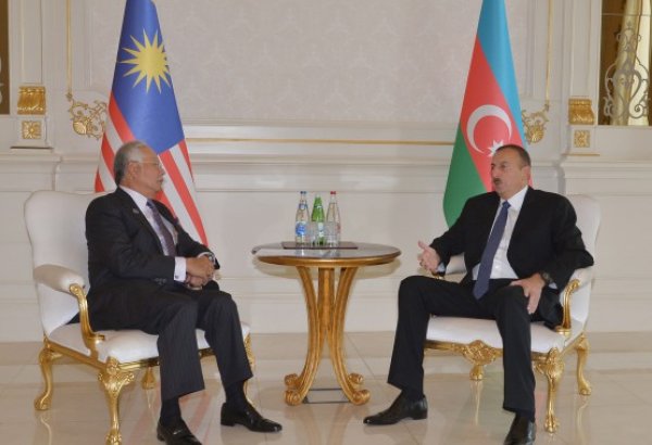 Состоялась встреча один на один Президента Азербайджана и премьер-министра Малайзии