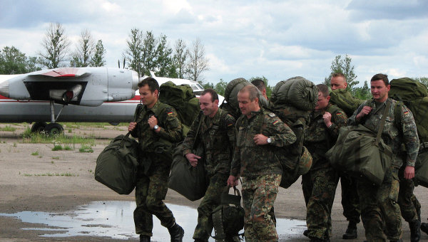 Группа инструкторов немецкой армии вылетает в Ирак
