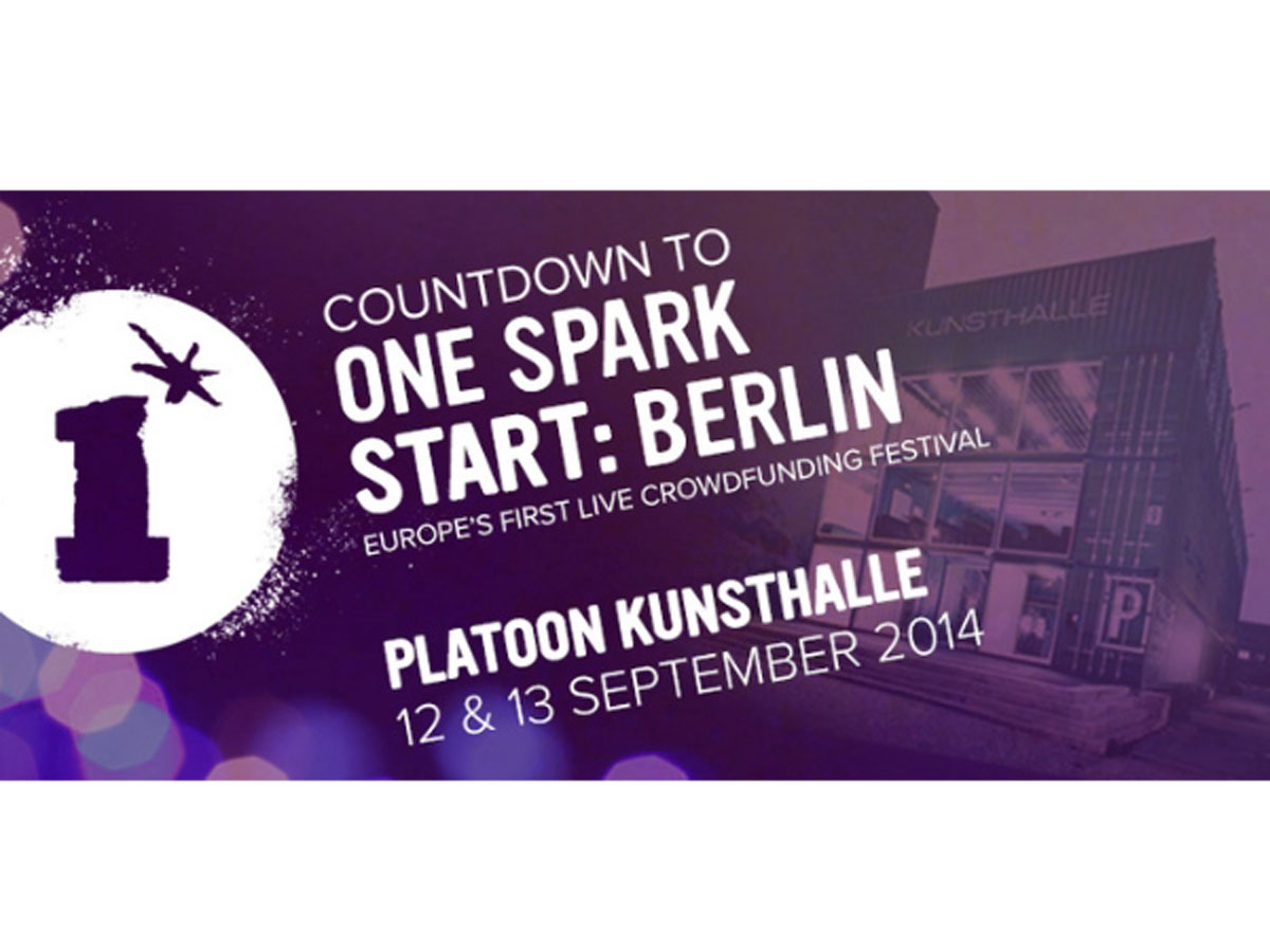 Проект Асли Керимовой сегодня принимает участие в фестивале One Spark START Berlin в Германии