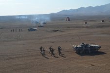 Azerbaijan holds another stage of large-scale military exercises (PHOTO)
