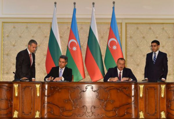 Azərbaycan-Bolqarıstan birgə bəyannaməsi imzalanıb (FOTO)