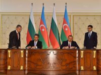 Azerbaijan and Bulgaria sign a joint statement (PHOTO)