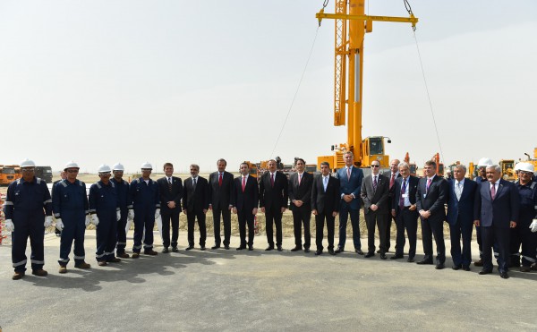 Aliyev attends Southern Gas Corridor groundbreaking ceremony (PHOTO)