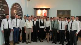 Mədət Quliyev Penitensiar Xidmətin yeni əməkdaşlarını qəbul edib (FOTO)