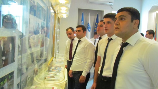 Mədət Quliyev Penitensiar Xidmətin yeni əməkdaşlarını qəbul edib (FOTO)