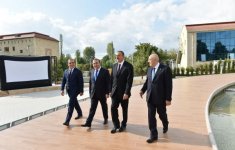Президент Ильхам Алиев ознакомился с условиями, созданными в детском парке отдыха и развлечений в Исмаиллы (ФОТО)