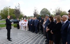 Prezident İlham Əliyev: "Bu gün Qəbələdə tikilən otellər ən yüksək səviyyədədir" (FOTO)