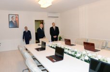 Ilham Aliyev observes Ismayilli District Executive Authority office after overhaul (PHOTO)