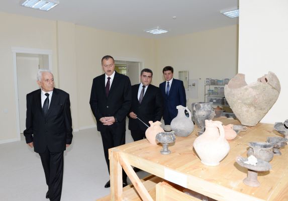 Состоялось открытие Габалинского археологического центра (ФОТО)