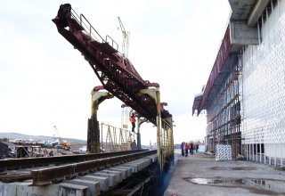 Завершаются основные работы на грузинском участке железной дороги БТК