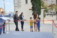 Heydar Aliyev Foundation Vice President attends opening of 3D graffiti project