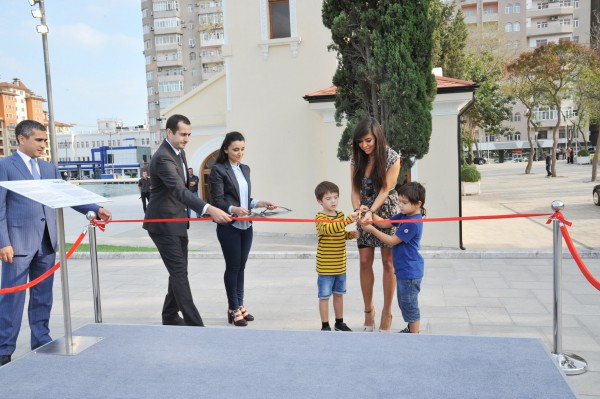 Heydar Aliyev Foundation Vice President attends opening of 3D graffiti project