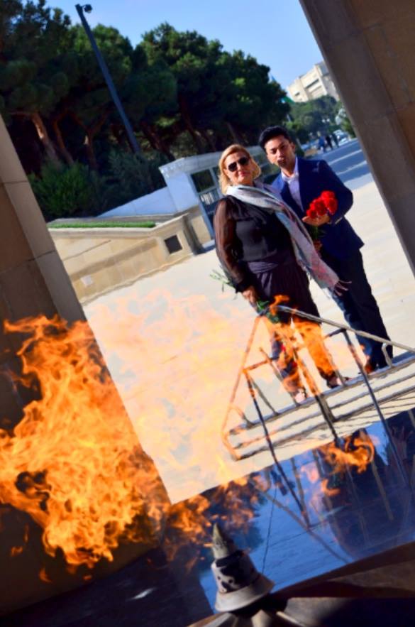 Мушарраф Акай и Фаиг Агаев почтили память выдающихся государственных деятелей и шехидов Азербайджана (ФОТО)