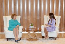 Первая леди Азербайджана Мехрибан Алиева удостоена высшей награды Межпарламентской ассамблеи стран СНГ (ФОТО)