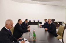Prezident İlham Əliyev Türkmənistan Baş nazirinin müavinini qəbul edib