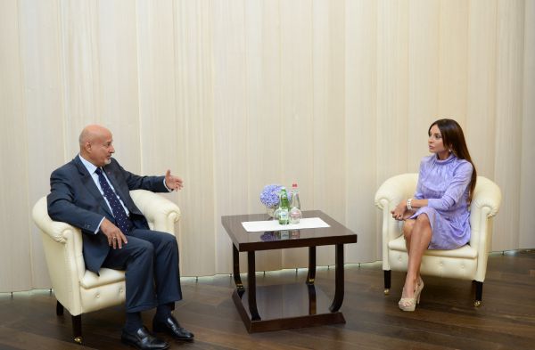 Первая леди Азербайджана Мехрибан Алиева встретилась с гендиректором ISESCO