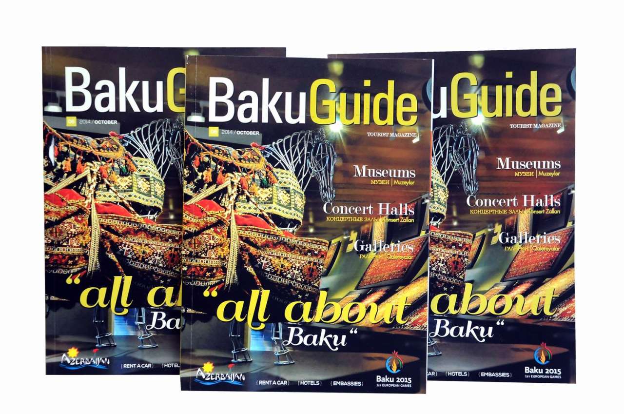 "Baku Guide" bələdçi kataloqunun oktyabr sayı çapdan çıxıb (FOTO)