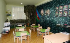 Первая леди Азербайджана Мехрибан Алиева приняла участие в открытии после капитального ремонта детского сада-яслей в Низаминском районе (ФОТО)