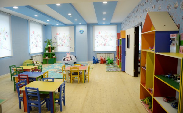 Первая леди Азербайджана Мехрибан Алиева приняла участие в открытии нового детского сада-яслей в Ясамальском районе (ФОТО)