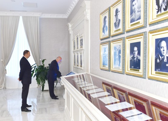 President Ilham Aliyev attended the opening of the Heydar Aliyev Center in Khirdalan