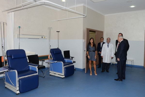 Вице-президент Фонда Гейдара Алиева Лейла Алиева посетила Центр талассемии  (ФОТО)
