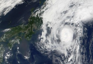 В западной части Тихого океана сформировался супертайфун "Нору"