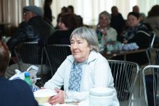 Деятели культуры и искусства посетили пансионат для инвалидов войны и труда в Бильгя (ФОТО)