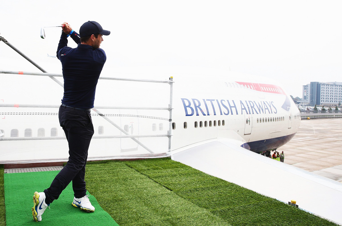 British Airways offering chance to win place at exclusive golf clinic led by Ryder Cup hero (PHOTO)