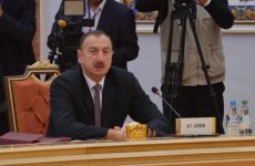 Президент Ильхам Алиев: Азербайджан придает важное значение своему участию в СНГ (ФОТО)
