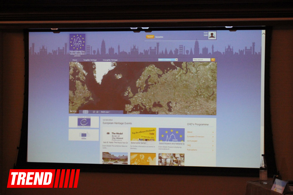 В Баку прошла пресс-конференция, посвященная проекту "Дни наследия Европы " (ФОТО)