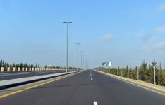 President Aliyev attends opening of first part of Gala-Pirallahi highway (PHOTO)