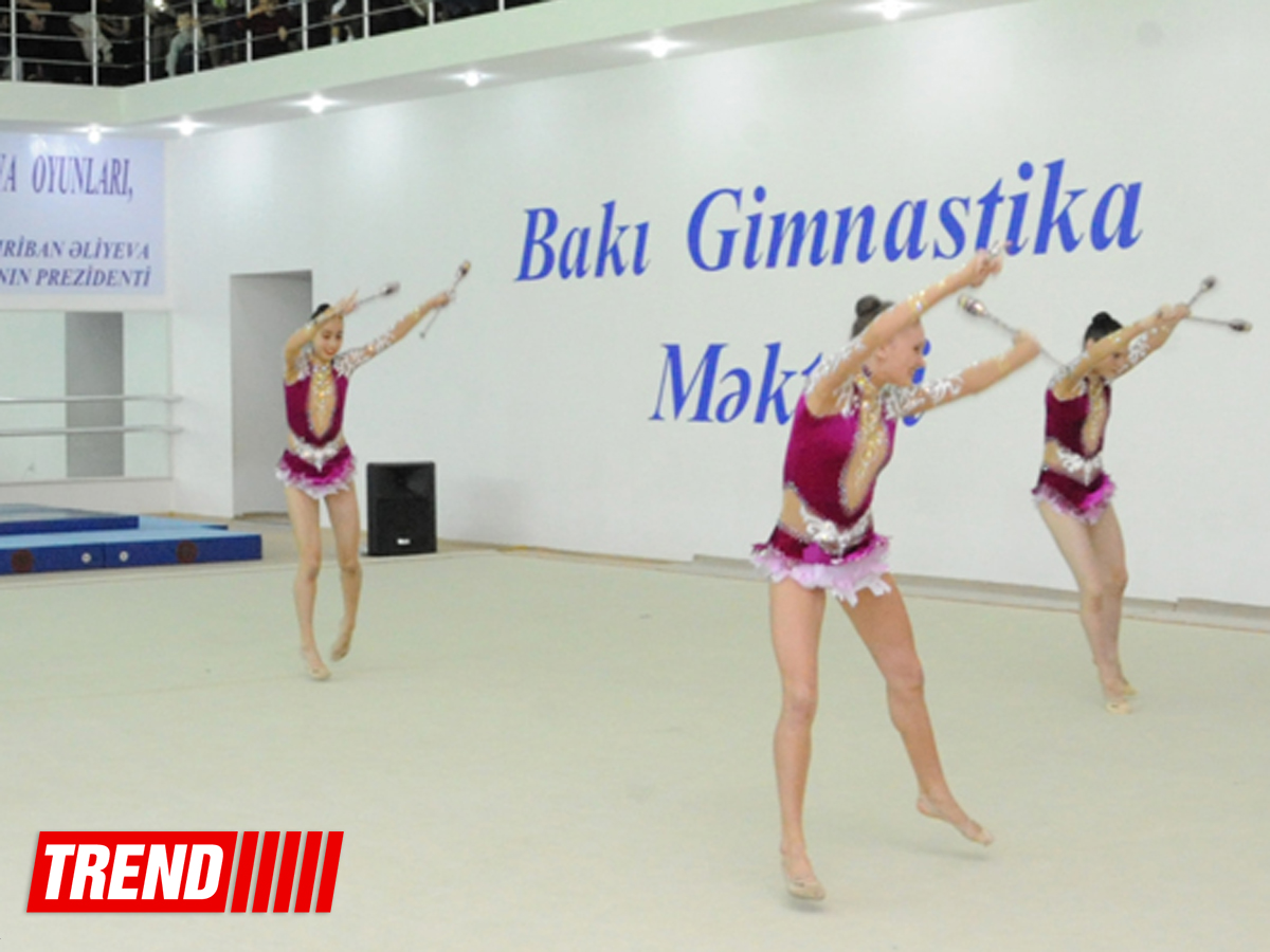 В Бакинской школе гимнастики состоялись гала-выступления (ФОТО)