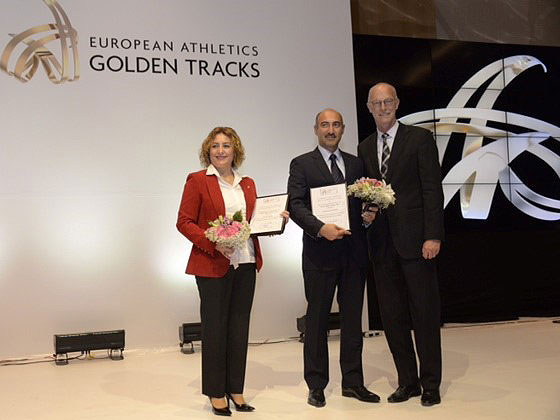 Baku 2015 European Games competition manager honoured by European Athletics Association