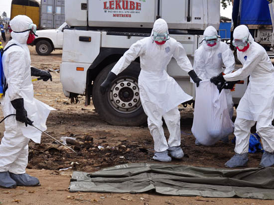 ABŞ-da "Ebola"dan qorunmaq üçün tibbi vasitələrin istehsalı artır