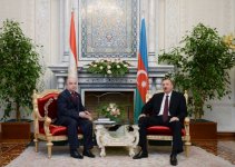 President Ilham Aliyev meets with Speaker of Lower House of Majlisi Oli of Tajikistan