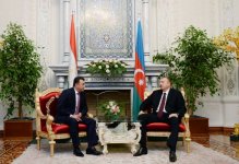 President Ilham Aliyev meets with Prime Minister of Tajikistan
